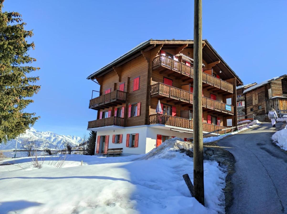 Apartment Mit Traumblick Im Haus Olympia Grächen Exteriér fotografie