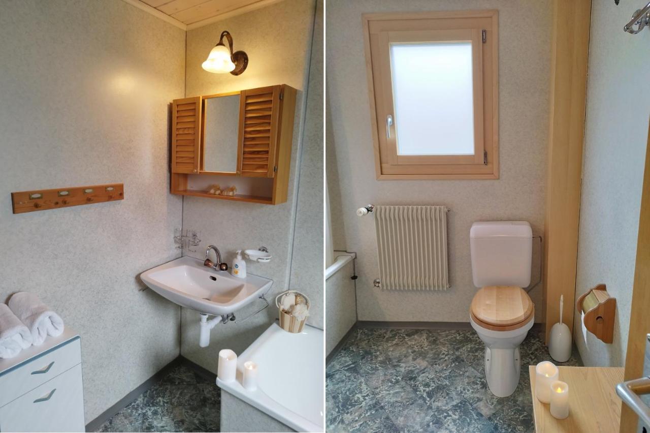Apartment Mit Traumblick Im Haus Olympia Grächen Exteriér fotografie